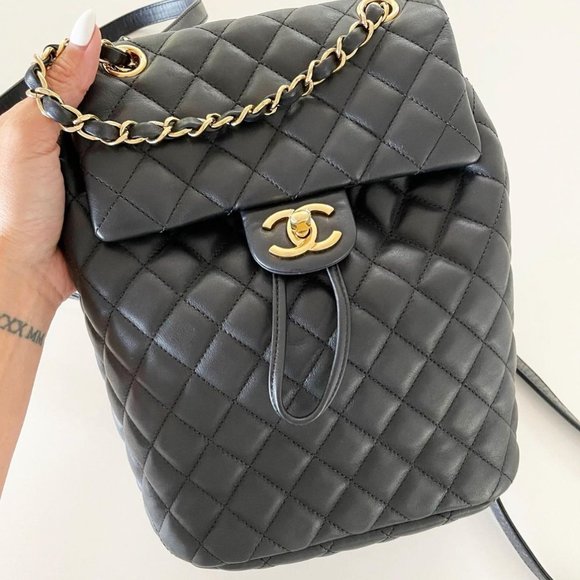 Chanel Small Black Urban Spirit Backpack - Picture 2 of 8